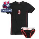Футболка и трусы Милан / Milan black tee and slip set