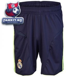 Реал Мадрид трусы игровые выездные 2012-13 Adidas темно-синие