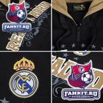 Толстовка Реал Мадрид / Real Madrid Graphic Hoodie - Black