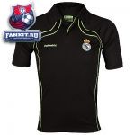 Поло Реал Мадрид / Real Madrid Contrast Polo - Black