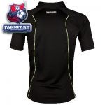 Поло Реал Мадрид / Real Madrid Contrast Polo - Black