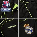 Поло Реал Мадрид / Real Madrid Contrast Polo - Black