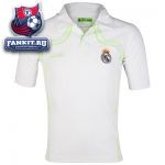 Поло Реал Мадрид / Real Madrid Contrast Polo - White